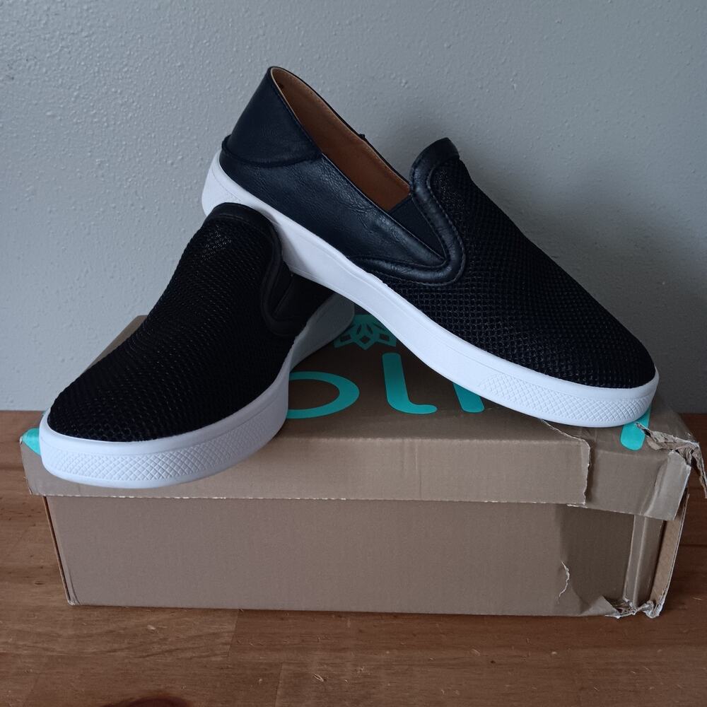 Glolily‎ Ava Breeze Slip-on Sneakers Black Size 8M Orthotic ABS-101 - Picture 2 of 10